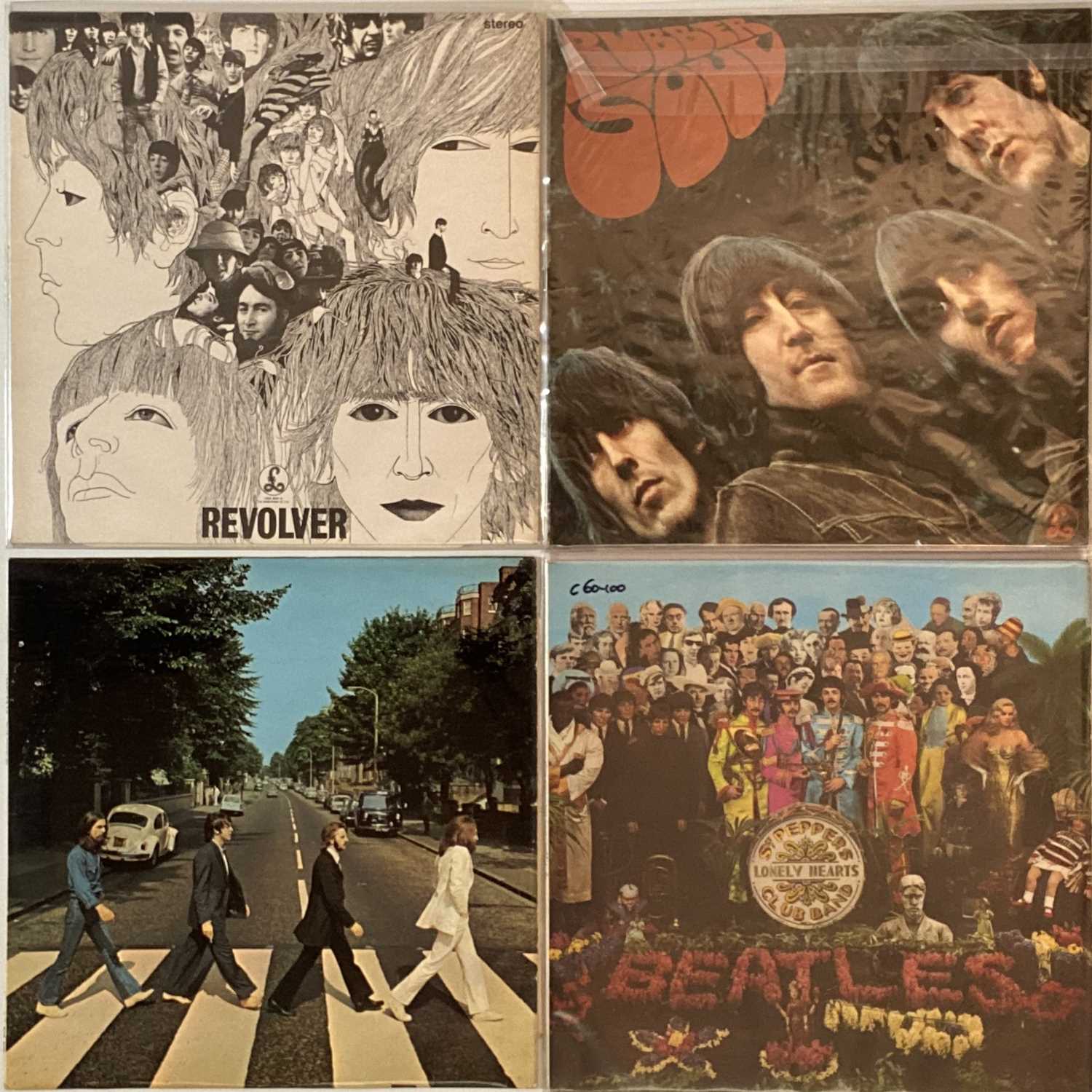 Lot 24 - THE BEATLES - UK STUDIO ALBUM LPs (ORIGINAL/EARLY STEREO PRESSINGS)