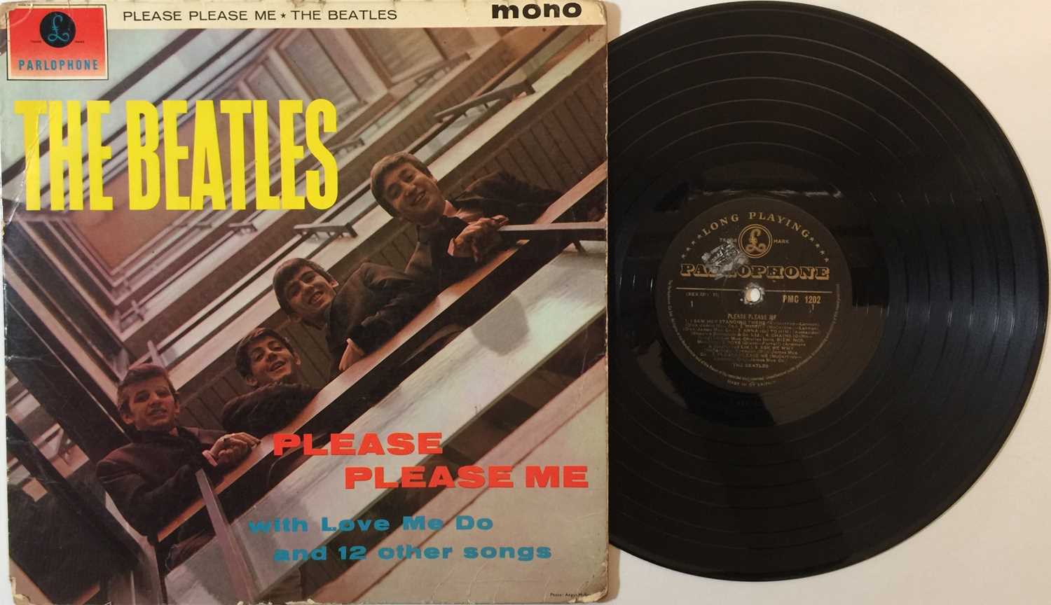 Lot 34 - THE BEATLES - PLEASE PLEASE ME (MONO 'BLACK AND GOLD' ORIGINAL PMC 1202 - 'STARTER' COPY)