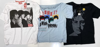Lot 243 - ASSORTED BEATLES T-SHIRTS.