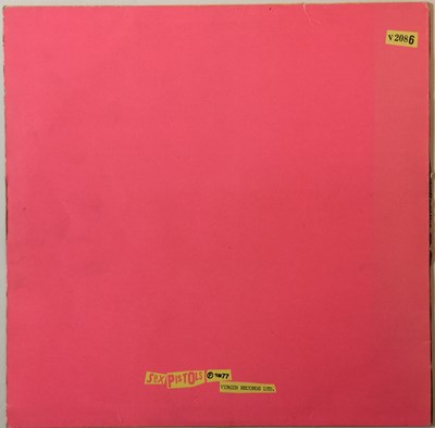 Lot 11 - SEX PISTOLS - NEVER MIND THE BOLLOCKS LP (PLAIN BACK - V2086)