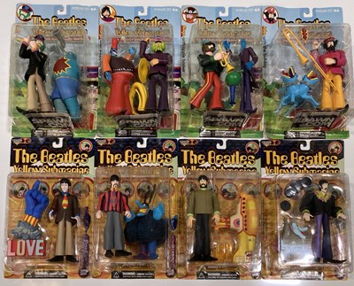Lot 144 - THE BEATLES YELLOW SUBMARINE MCFARLANE TOYS.