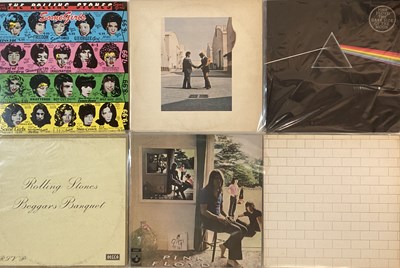 Lot 17 - PINK FLOYD/ THE ROLLING STONES - LPs