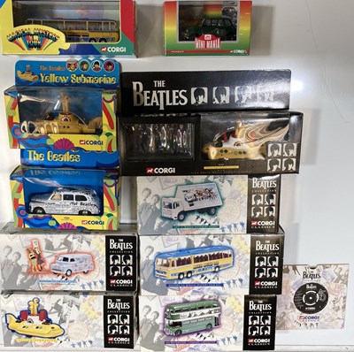 Lot 149 - BEATLES CORGI/DIE-CAST MODELS.
