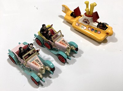 Lot 150 - BEATLES CORGI & DINKY TOYS.