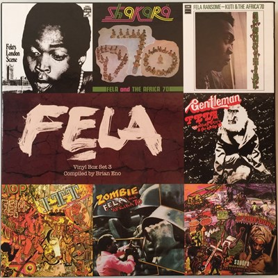 Lot 27 - FELA KUTI - VINYL BOX SET 3 (7 LP SET - KFR4004-1)