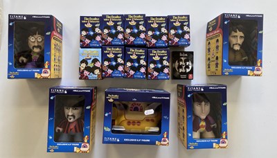 Lot 157 - BEATLES TITANS YELLOW SUBMARINE FIGURES.