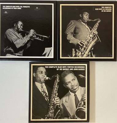 Lot 41 - IKE QUEBEC/ THAD JONES/ JOHN HARDEE - MOSAIC CD BOX SETS