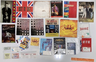 Lot 200 - BEATLES/PAUL MCCARTNEY & RELATED PROGRAMMES & TICKETS.
