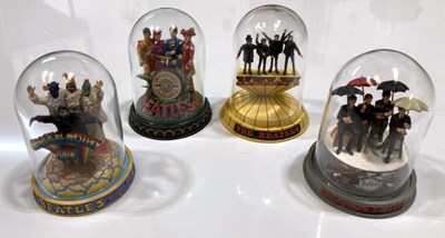 Lot 160 - BEATLES FRANKLIN MINT DOMES.