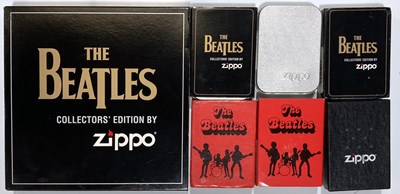 Lot 169 - BEATLES ZIPPO LIGHTERS.