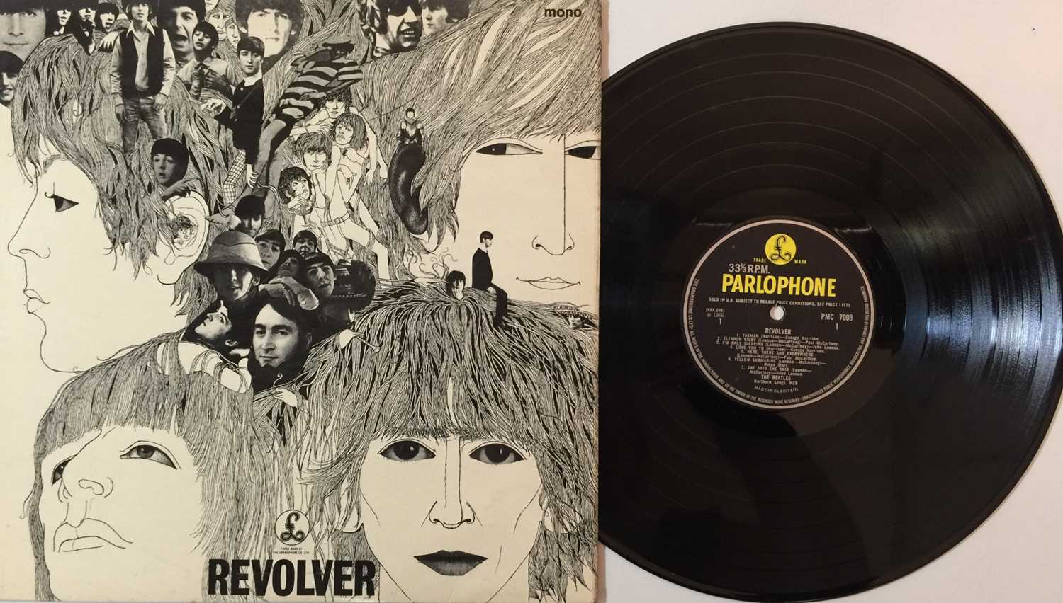 Lot 56 - THE BEATLES - REVOLVER LP (ORIGINAL UK MONO 'WITHDRAWN MIX' XEX 606-1)