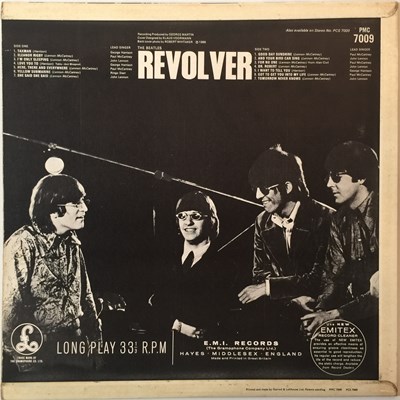 Lot 56 - THE BEATLES - REVOLVER LP (ORIGINAL UK MONO 'WITHDRAWN MIX' XEX 606-1)