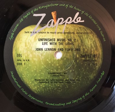 Lot 60 - JOHN LENNON/YOKO ONO - ORIGINAL UK LPs