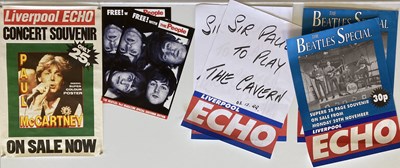 Lot 174 - LIVERPOOL ECHO HEADLINE POSTERS.