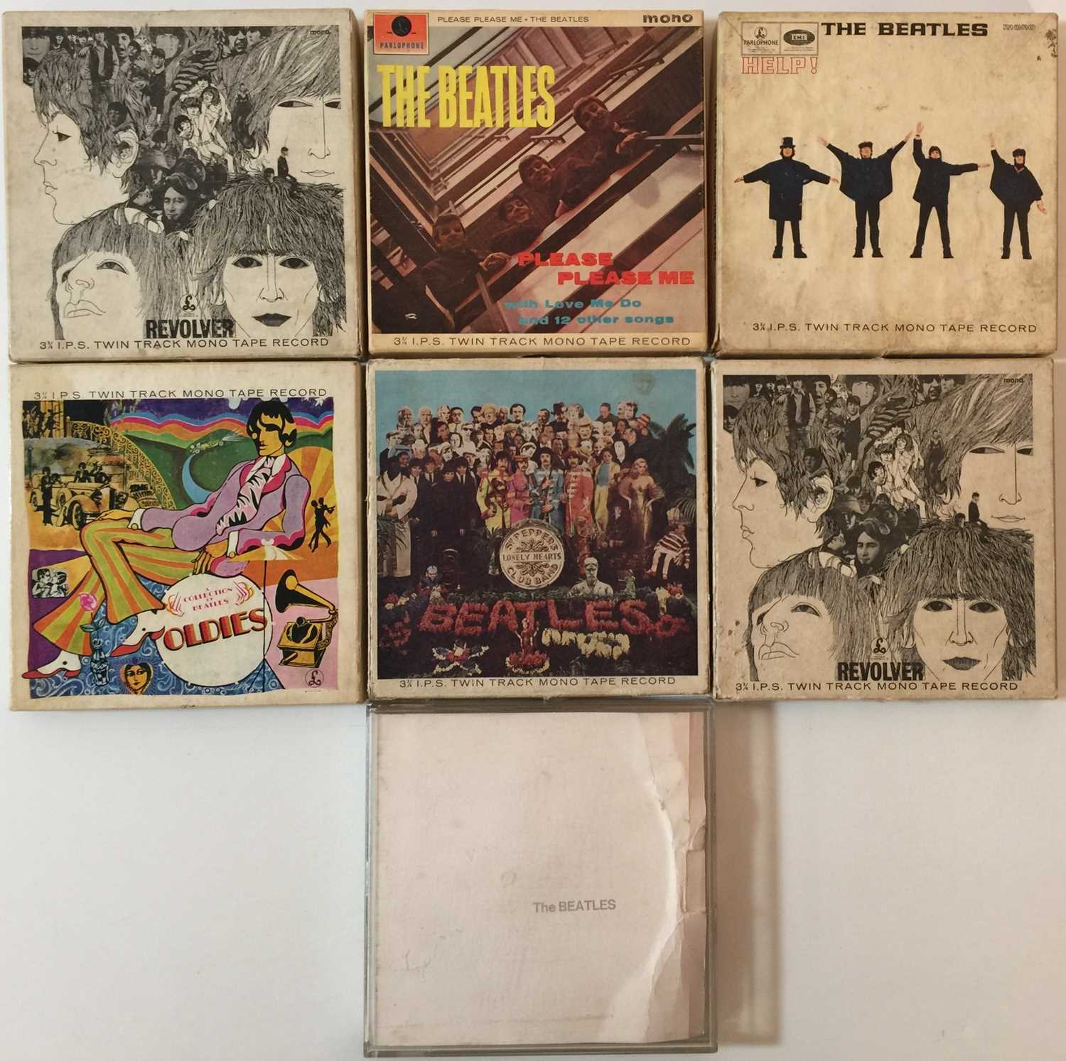 Lot 73 - THE BEATLES - REEL-TO-REEL ORIGINAL ALBUMS