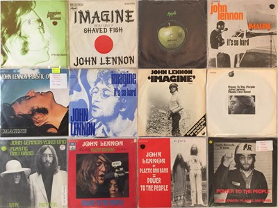 Lot 78 - JOHN LENNON AND RELATED - 7" COLLECTION
