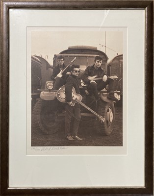 Lot 320 - ASTRID KIRCHHERR SIGNED LIMITED EDITION PHOTO PRINT.