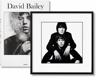 Lot 382 - DAVID BAILEY - TASCHEN 'SUMO' ART EDITION WITH LENNON / MCCARTNEY SIGNED PRINT.