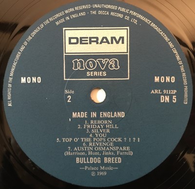 Lot 37 - BULLDOG BREED - MADE IN ENGLAND LP (ORIGINAL UK MONO COPY - DERAM NOVA SERIES DN 5)