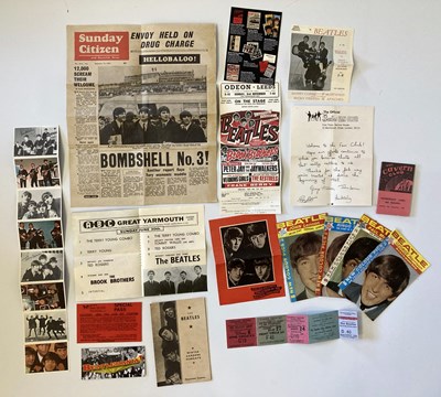 Lot 196 - BEATLES SCRAPBOOKS.