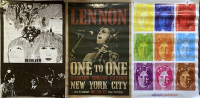 Lot 199 - BEATLES POSTERS.