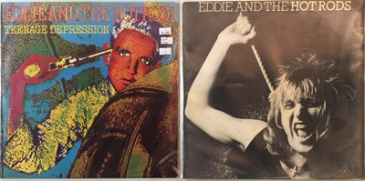 Lot 132 - EDDIE & THE HOT RODS - WHITE LABEL LP RARITIES
