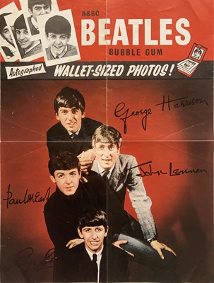 Lot 296 - BEATLES A&BC POSTER.