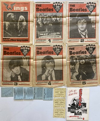 Lot 215 - BOB WOOLER SIGNED ROLLING STONES TICKET - CAVERN MEMORABILIA.