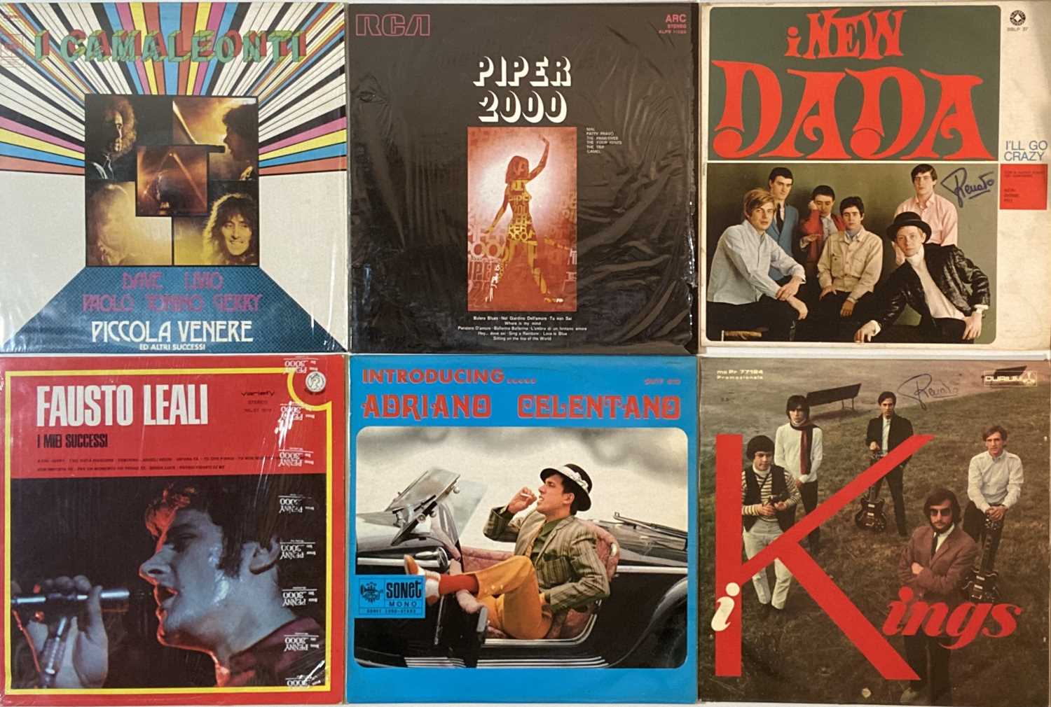Lot 3 - ITALIAN BANDS/PRESSINGS - GARAGE/MOD/BEAT/POP - LPs