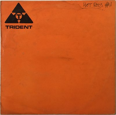 Lot 134 - EDDIE AND THE HOT RODS - TRIDENT STUDIOS DEMOS ACETATE #2