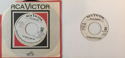 Lot 56 - WILLIE KENDRICK/THE CAVALIERS - NORTHERN SOUL 7" DEMOS (RCA)