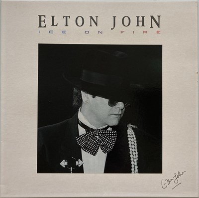 Lot 324 - ELTON JOHN SIGNED SLEEVE.