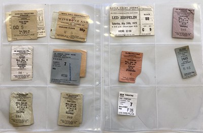 Lot 178 - 1970S CONCERT TICKETS INC BLACK SABBATH / T.REX / RAINBOW.