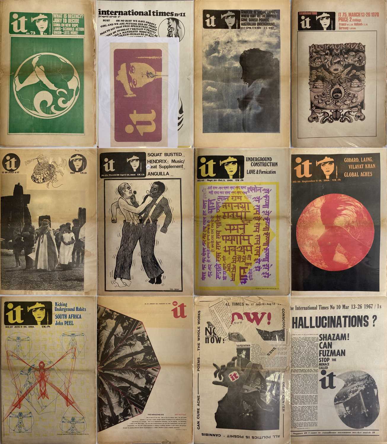 Lot 112 - INTERNATIONAL TIMES MAGAZINES.