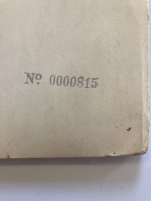 Lot 90 - THE BEATLES - WHITE ALBUM LP - NUMBER 0000815 (ORIGINAL UK MONO COPY)