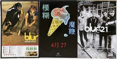 Lot 218 - BLUR POSTERS.