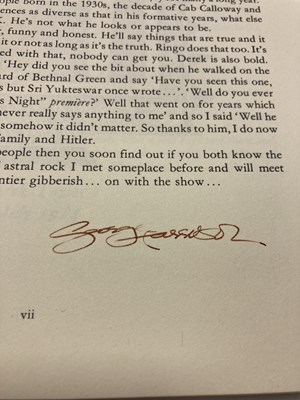 Lot 182 - DEREK TAYLOR / GEORGE HARRISON SIGNED -  FIFTY YEARS ADRIFT GENESIS PUBLICATIONS.