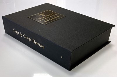 Lot 183 - GEORGE HARRISON SONGS GENESIS PUBLICATIONS.