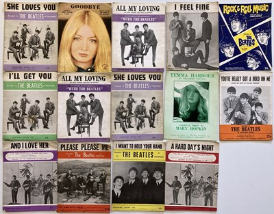 Lot 116 - THE BEATLES / APPLE MUSIC - SHEET MUSIC.