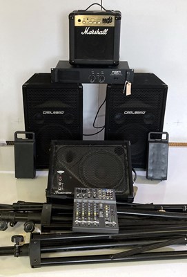 Lot 3 - FULL PA SET UP - LYNN / KAM ETC.