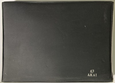 Lot 5 - AKAI 4000D REEL TO REEL PLAYER IN BOX WITH SPEAKERS.