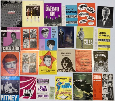 Lot 170 - CONCERT PROGRAMMES - 1960S - 1990S.