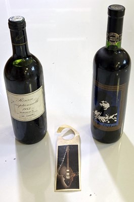 Lot 83 - PROMOTIONAL WINES - BOB DYLAN / BAND AID.