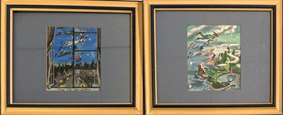 Lot 84 - PETER PAN INSPIRED PAINTINGS.
