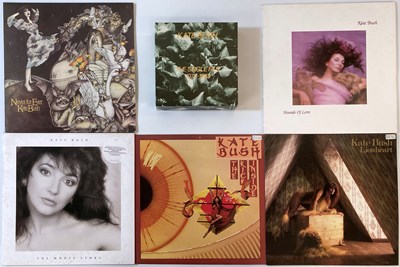 Lot 324 - KATE BUSH - LPS + THE SINGLE FILE 7" BOX SET