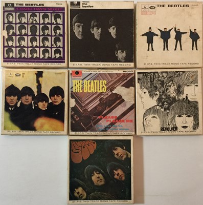 Lot 1136 - THE BEATLES -  REEL TO REELS AND CASSETTES & ROCK & POP