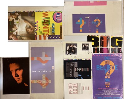 Lot 41 - DURAN DURAN PROOF PRINTS