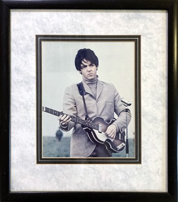 Lot 235 - THE BEATLES - PAUL MCCARTNEY SIGNED PHOTOGRAPH.