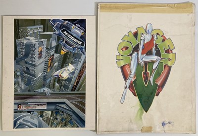 Lot 80 - RETRO GAMING - COMMODORE 64 ARTWORK BY GARY MCNAMARA.