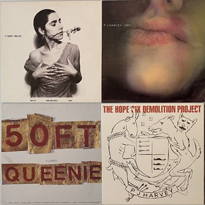 Lot 679 - PJ HARVEY - LPs/12"
